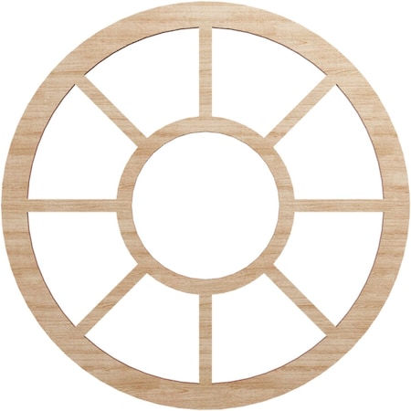 Ekena Millwork Grace Wood Fretwork Pierced Ceiling Medallion, Alder, 16"OD x 5 3/4"ID x 1/4"T CMWP16X0250GRAL